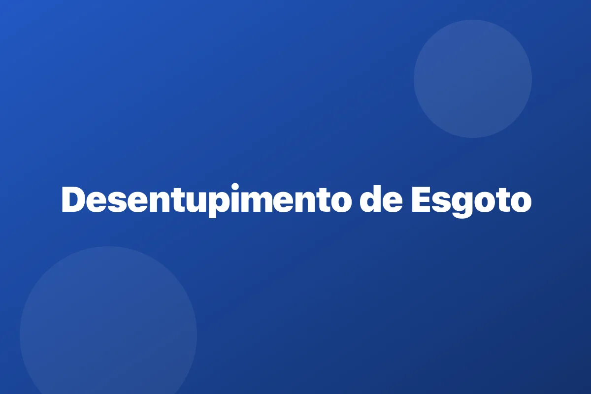 Hidrojateamento de tubulação em Fortaleza